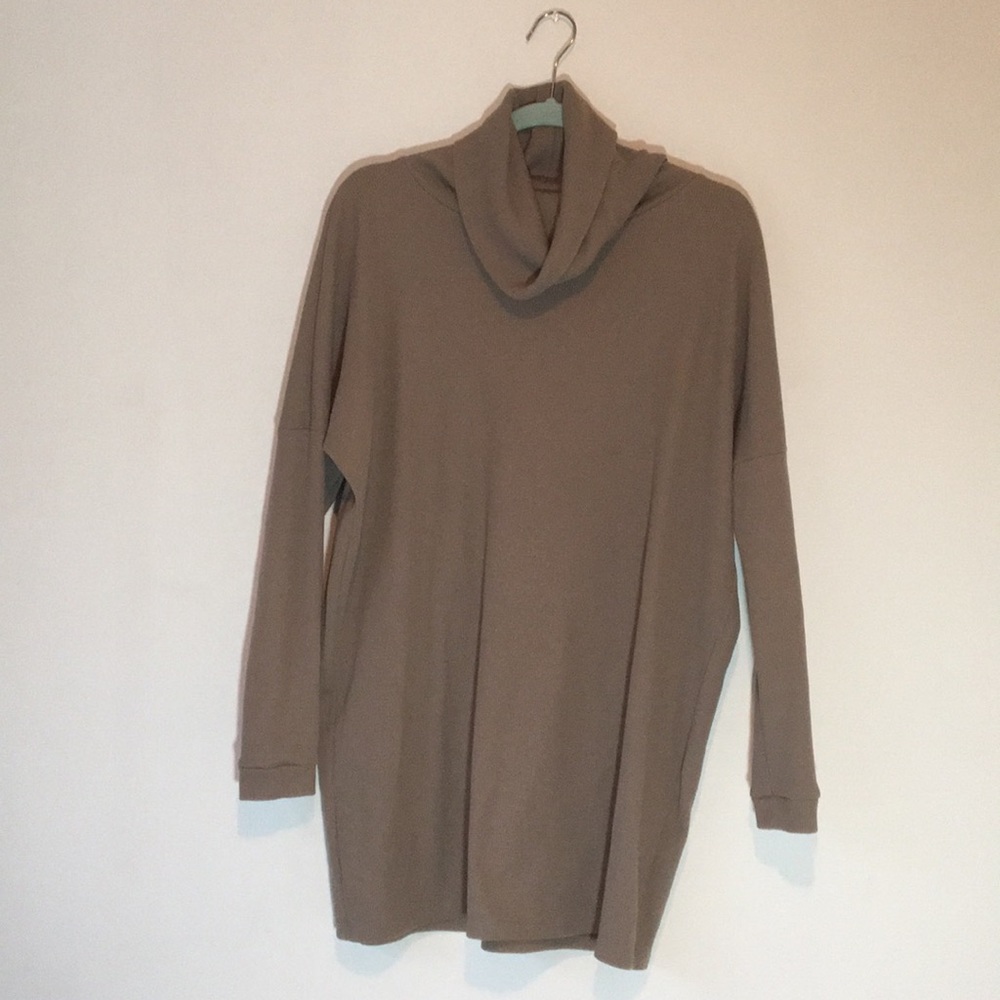 Turtleneck Sweater Dress